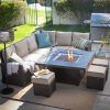 Patio Conversation Sets With Fire Pit Table (Photo 7 of 15)