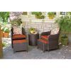 Patio Conversation Sets With Ottoman (Photo 12 of 15)