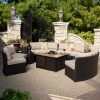 Patio Conversation Sets With Propane Fire Pit (Photo 1 of 15)