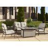 Patio Conversation Sets With Propane Fire Pit (Photo 9 of 15)