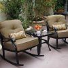 Patio Conversation Sets With Rockers (Photo 1 of 15)