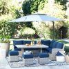Patio Dining Sets With Umbrellas (Photo 14 of 15)