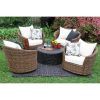 Patio Conversation Sets With Swivel Chairs (Photo 2 of 15)