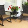 Patio Rocking Chairs Sets (Photo 4 of 15)