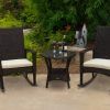 Patio Rocking Chairs And Table (Photo 7 of 15)