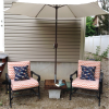 Patio Umbrella Stand Side Tables (Photo 2 of 15)