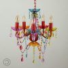 Multi Colored Gypsy Chandeliers (Photo 5 of 15)