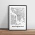 15 Best Collection of Philadelphia Map Wall Art
