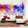 Abstract Art Wall Murals (Photo 2 of 15)