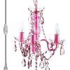 Pink Gypsy Chandeliers (Photo 3 of 15)