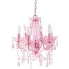 Pink Gypsy Chandeliers (Photo 7 of 15)