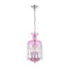 Pink Royal Cut Crystals Chandeliers (Photo 4 of 15)