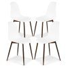 Combs 5 Piece 48 Inch Extension Dining Sets With Mindy Side Chairs (Photo 14 of 25)