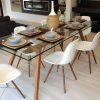Wooden Glass Dining Tables (Photo 17 of 25)