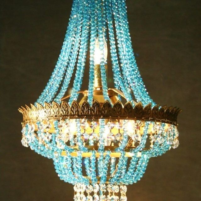 15 The Best Turquoise Chandelier Crystals