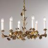 Vintage Brass Chandeliers (Photo 13 of 15)