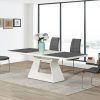 Extendable Glass Dining Tables And 6 Chairs (Photo 4 of 25)
