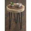 Polished Chrome Round Console Tables (Photo 12 of 15)