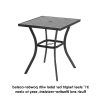 Patio Square Bar Dining Tables (Photo 16 of 25)