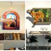 Decorative 3D Wall Art Stickers (Photo 9 of 15)