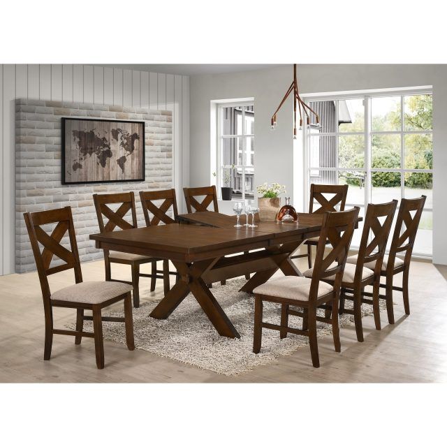 The 25 Best Collection of 8 Chairs Dining Sets