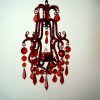 Small Red Chandelier (Photo 1 of 15)