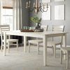 Alamo Transitional 4-Seating Double Drop Leaf Round Casual Dining Tables (Photo 24 of 26)