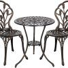 Black Top  Large Dining Tables With Metal Base Copper Finish (Photo 20 of 25)