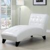 White Chaise Lounges (Photo 11 of 15)