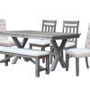 Goodman 5 Piece Solid Wood Dining Sets (Set Of 5) (Photo 25 of 25)