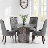 Gray Dining Tables (Photo 9 of 15)