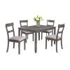 Gray Wash Banks Pedestal Extending Dining Tables (Photo 11 of 25)