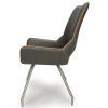 Grey Leather Dining Chairs (Photo 9 of 25)