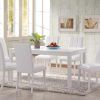 White Dining Tables And Chairs (Photo 18 of 25)