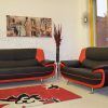 Red And Black Sofas (Photo 1 of 15)