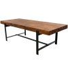 Iron And Wood Dining Tables (Photo 9 of 25)