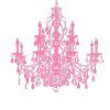 Pink Gypsy Chandeliers (Photo 2 of 15)