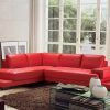 Red Leather Sectional Couches (Photo 12 of 15)