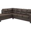 2Pc Maddox Right Arm Facing Sectional Sofas With Chaise Brown (Photo 13 of 25)