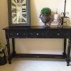 Dark Brown Console Tables (Photo 5 of 15)