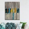 Oversized Teal Canvas Wall Art (Photo 14 of 15)