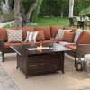 Patio Conversation Sets With Propane Fire Pit (Photo 7 of 15)