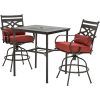 Patio Square Bar Dining Tables (Photo 21 of 25)