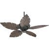Leaf Blades Outdoor Ceiling Fans (Photo 12 of 15)