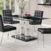 Chrome Dining Tables With Tempered Glass (Photo 4 of 25)