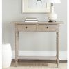 Smoke Gray Wood Console Tables (Photo 2 of 15)
