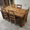 Solid Oak Dining Tables And 6 Chairs (Photo 10 of 25)