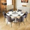 Dining Tables With Grey Chairs (Photo 8 of 25)