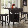 Transitional 3-Piece Drop Leaf Casual Dining Tables Set (Photo 15 of 25)