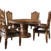 Valencia 5 Piece 60 Inch Round Dining Sets (Photo 8 of 25)